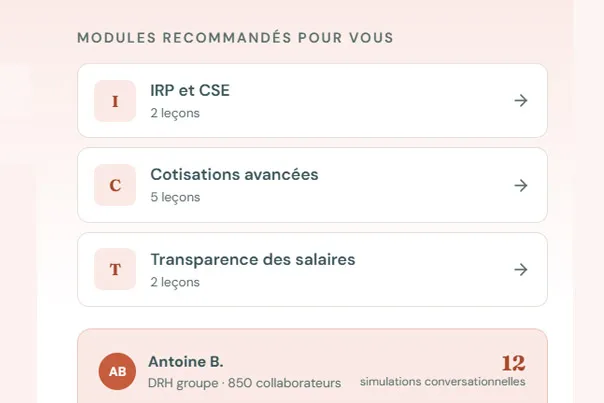 Une plateforme pour se former aux RH