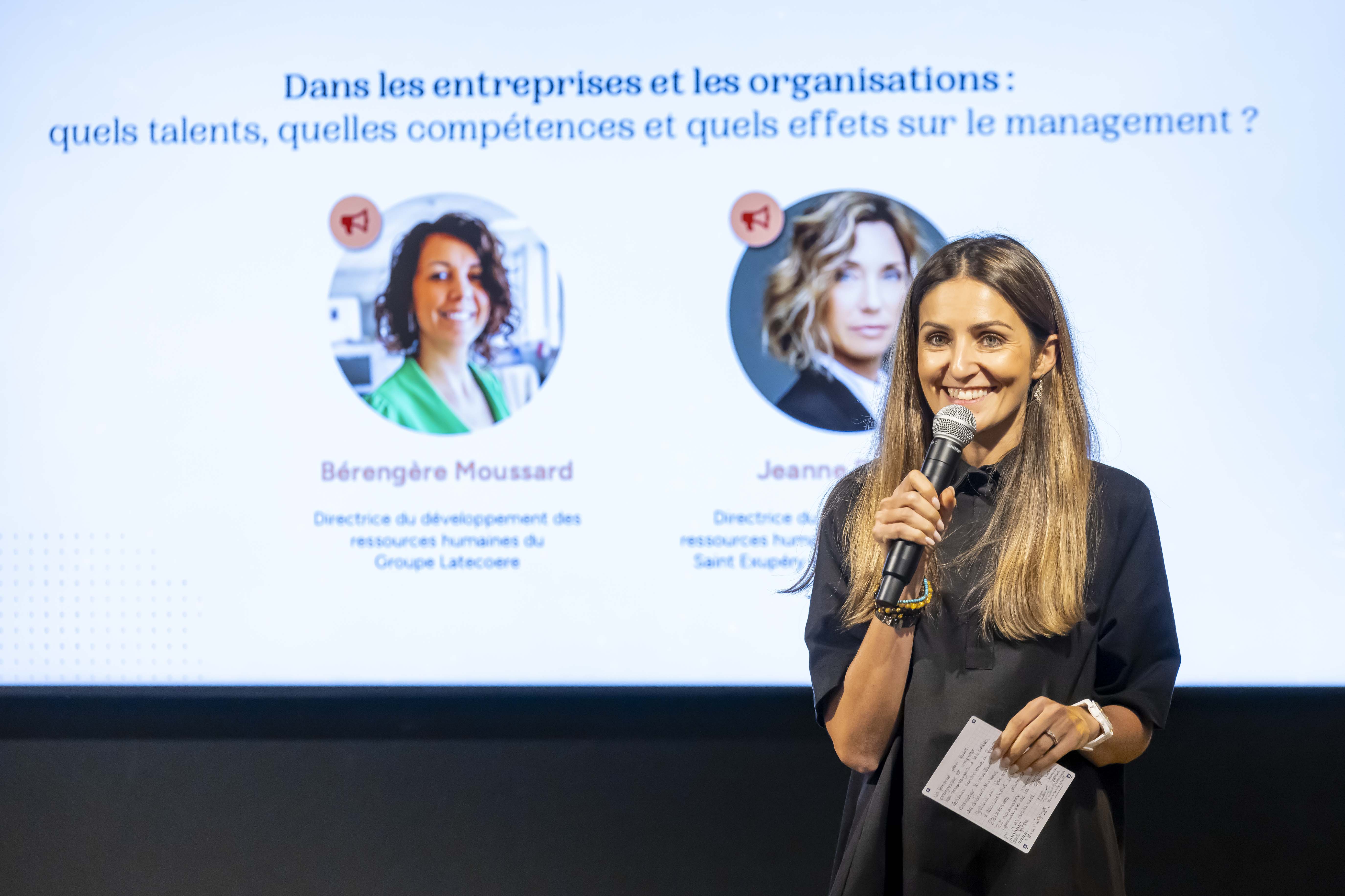  Elodie Hernandez, directrice de la communication d'Eurécia, introduit l'évènement Vivement lundi! du 15 septembre