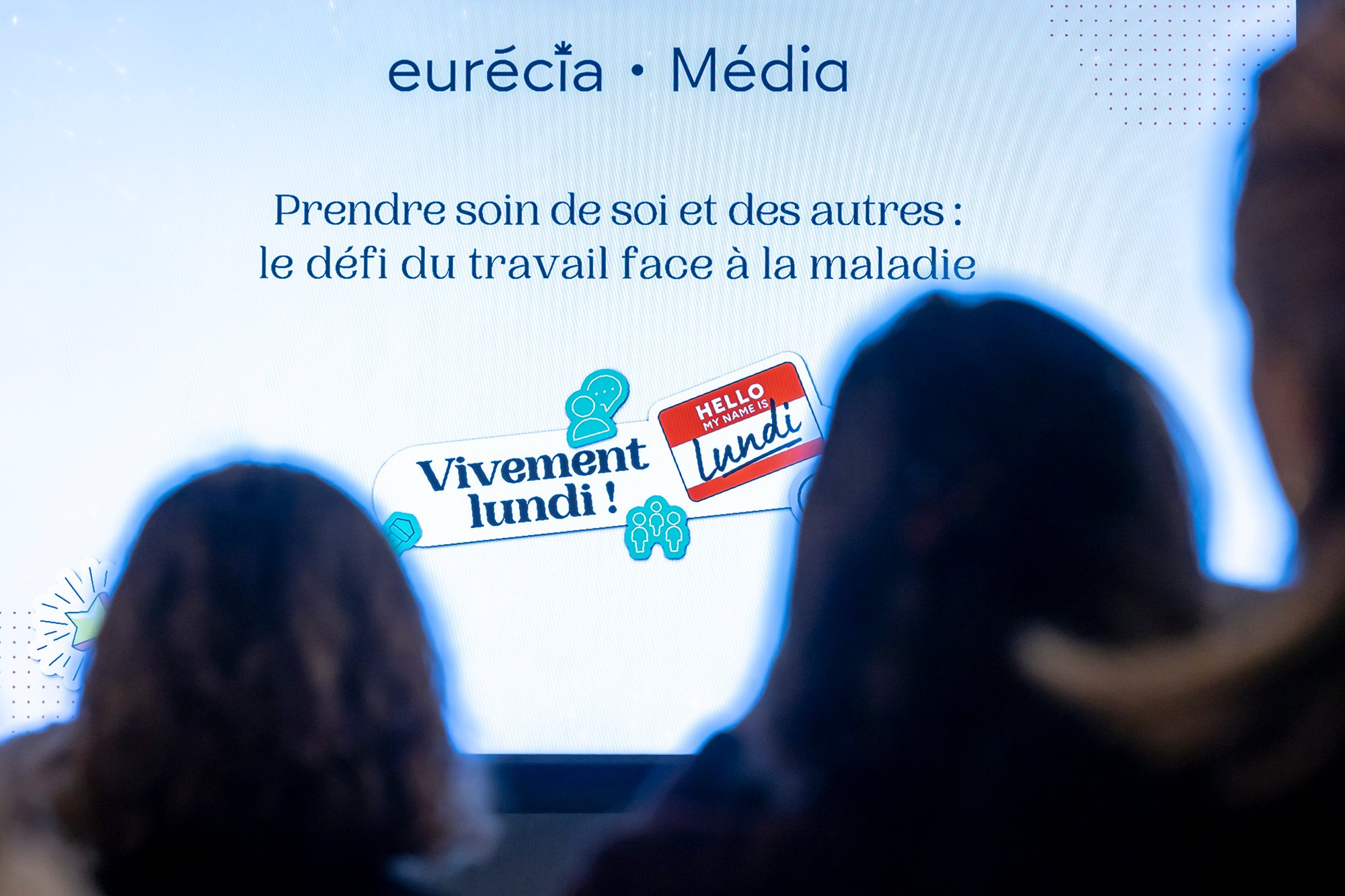 "Prendre soin de soi et des autres : le défi du travail face à la maladie", était le thème de cette 4ème édition de Vivement Lundi! 