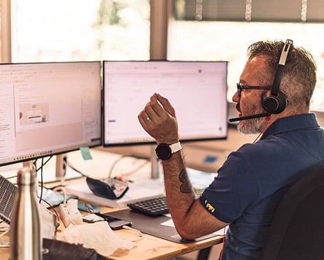 Plan de nichoirs sur la carte du Campus Eurécia