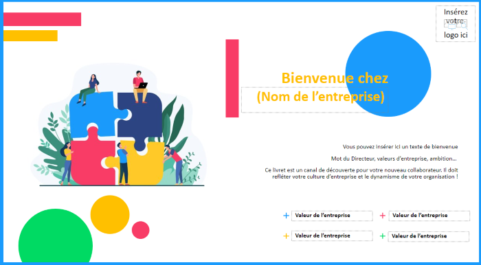 Exemple De Livret D'accueil Assmat En 5 Pages www.eurecia.com