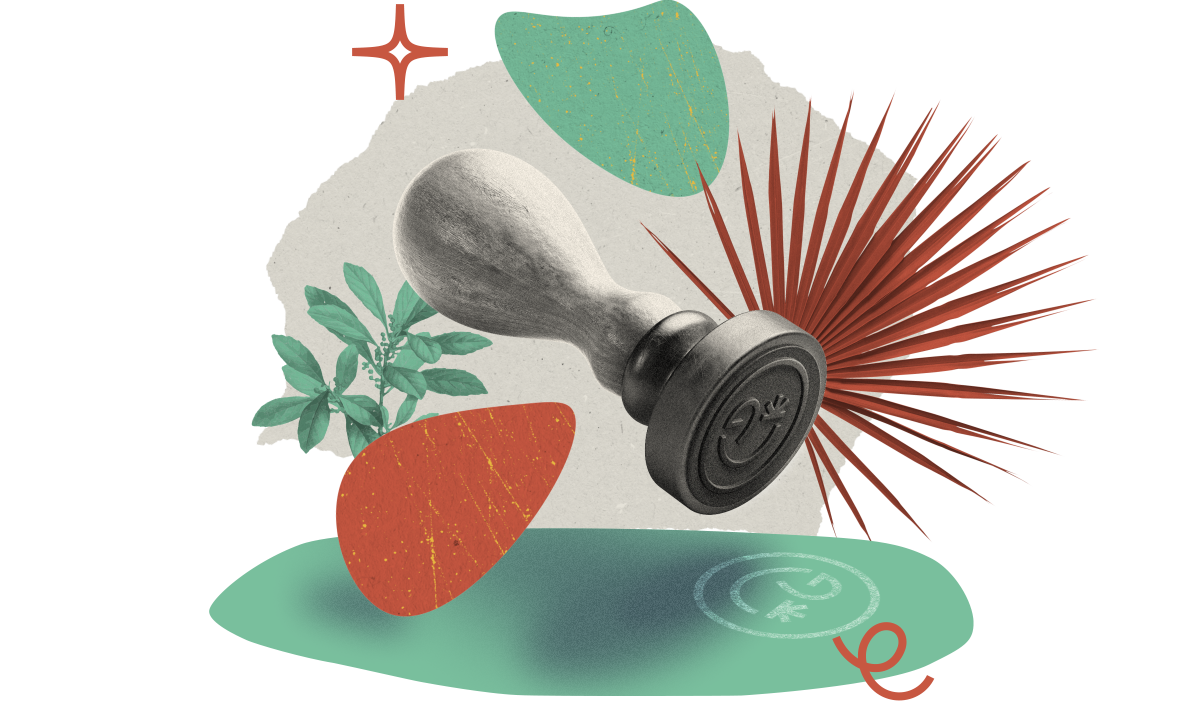 illustration tampon
