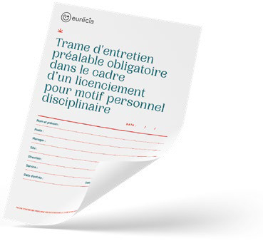 Modèle de lettre de licenciement disciplinaire