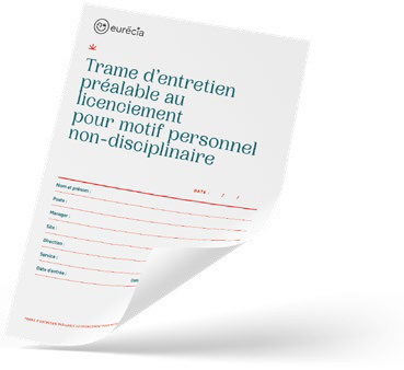 Modèle de lettre de licenciement non disciplinaire