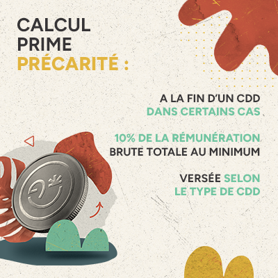 Illustration "Comment calculer la prime de précarité"