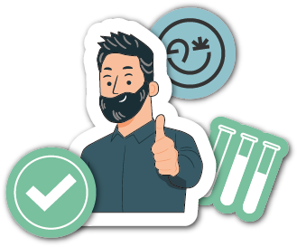 personne avec pouce levé pour illustrer la chronique j'ai testé pour vous 