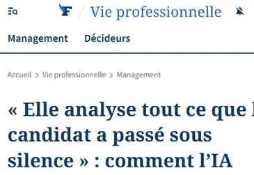 Le Figaro - IA et recherche d'emploi