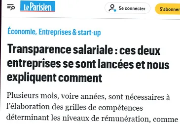 Le Parisien - Rémunération