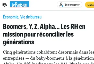 Le Parisien - Générations