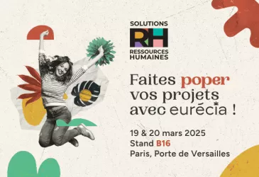 Eurécia au Salon Solutions RH 2025 : faites poper vos projets avec nous !