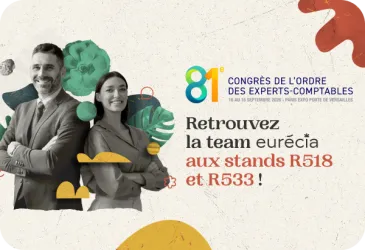 Eurécia vous donne rendez-vous du 16 au 18 septembre pour le Congrès de l’Ordre des Experts-Comptables à la Porte de Versailles