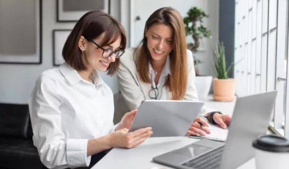 alternante avec sa tutrice