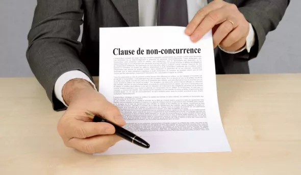 Contrat avec une clause de non concurrence
