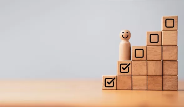 Illustration représentant un plan de développement individuel dans une entreprise