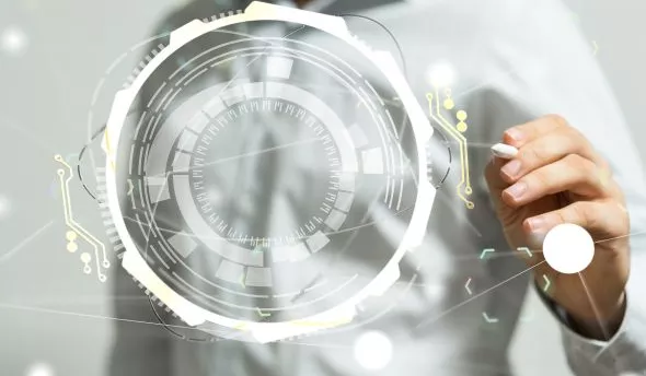 Graphique illustrant les étapes et solutions pour instaurer un baromètre social au sein d'une entreprise.