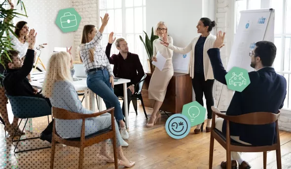 équipe RH qui fait le bilan