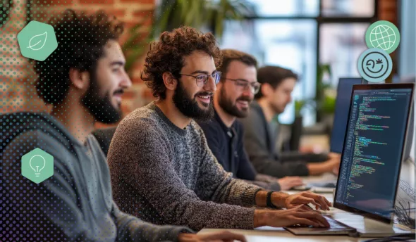 Responsable Green IT réduisant l’impact écologique du numérique