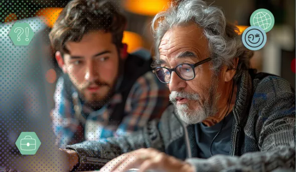 Salariés en insertion retrouvant un projet professionnel grâce à l’intelligence artificielle