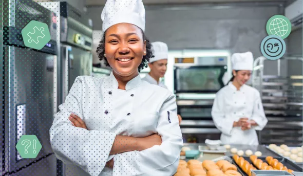 Jeune femme face à l'emploi en France