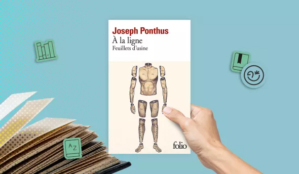 Livre À la ligne de Joseph Ponthus sur le travail à la chaîne en usine agroalimentaire