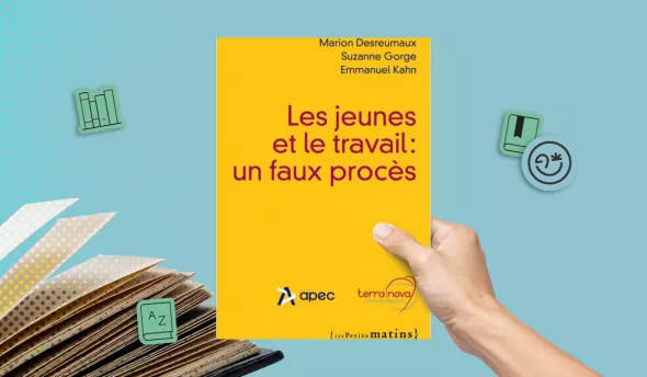 Couverture du livre « Les jeunes et le travail : un faux procès »
