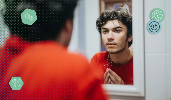 Illustration sur les valeurs en entreprise, entre guide et piège cognitif.