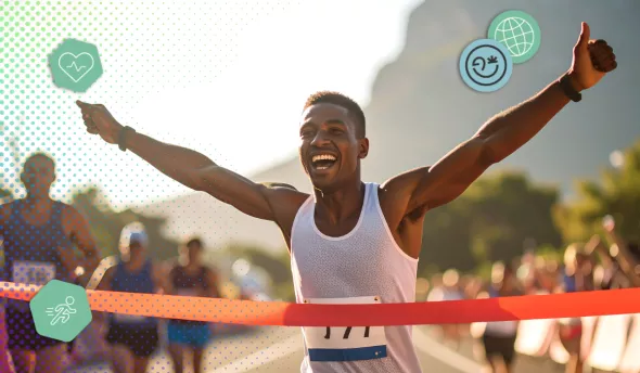 Personne en plein flow, illustrant la zone de talent et la performance naturelle