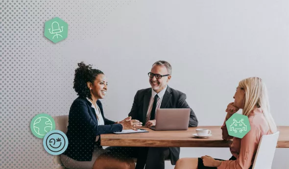 Collaborateur en réunion 