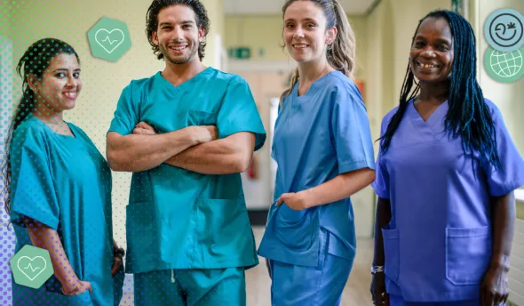 équipe de soignants aux pays-bas travaillant ensemble sans hiérarchie