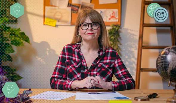 La journaliste décrypte l'étude assise face caméra.