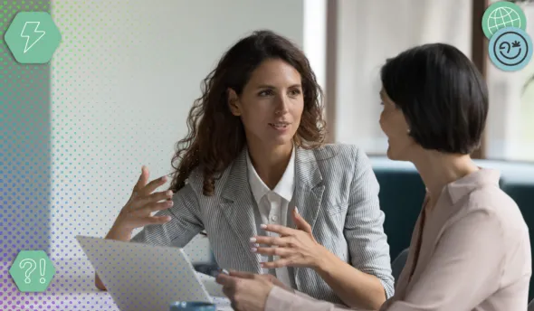 Personne consultant des données sur le chômage et l’emploi