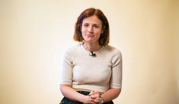 Cécile Thomas partage son initiative face caméra