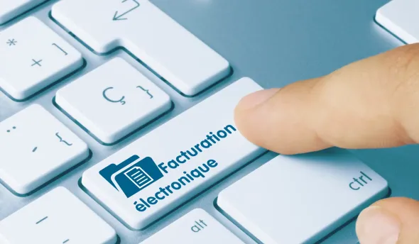 bouton de facturation électronique