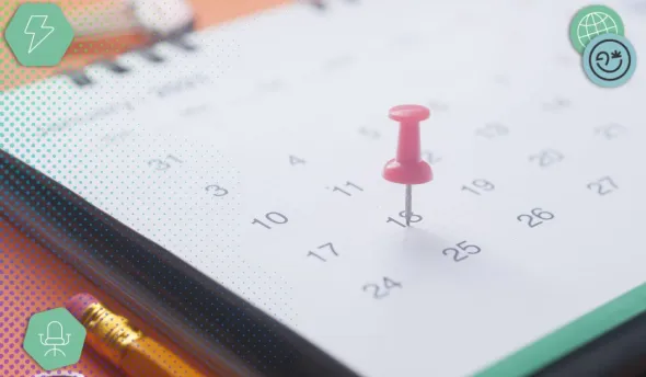 Un calendrier de congés