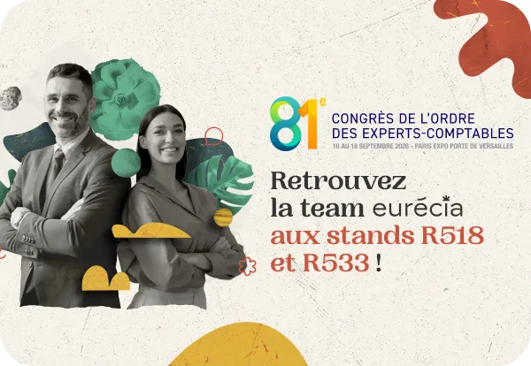 Eurécia vous donne rendez-vous du 16 au 18 septembre pour le Congrès de l’Ordre des Experts-Comptables à la Porte de Versailles
