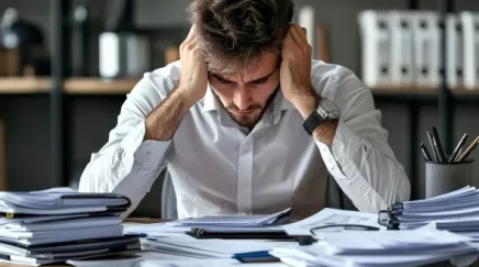 Manager surveillant de près le travail d’un collaborateur, illustrant le contrôle excessif du micromanagement.