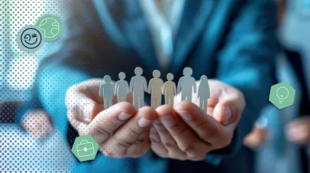 Équipe réunie discutant des valeurs d’entreprise lors d’un atelier collaboratif.