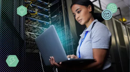 Illustration de l'empreinte énergétique croissante de l'intelligence artificielle