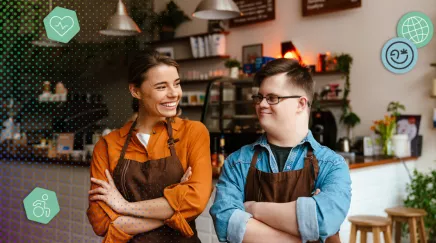 Illustration : inclusion des personnes handicapées et emploi en Europe du Sud