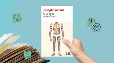 Livre À la ligne de Joseph Ponthus sur le travail à la chaîne en usine agroalimentaire