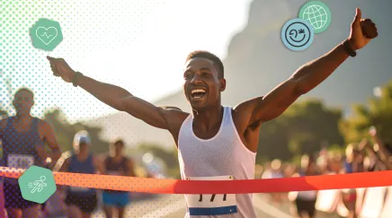 Personne en plein flow, illustrant la zone de talent et la performance naturelle