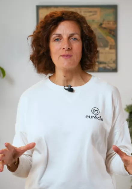 Pauline d'Eurécia présente la charte informatique