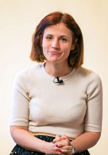 Cécile Thomas partage son initiative face caméra