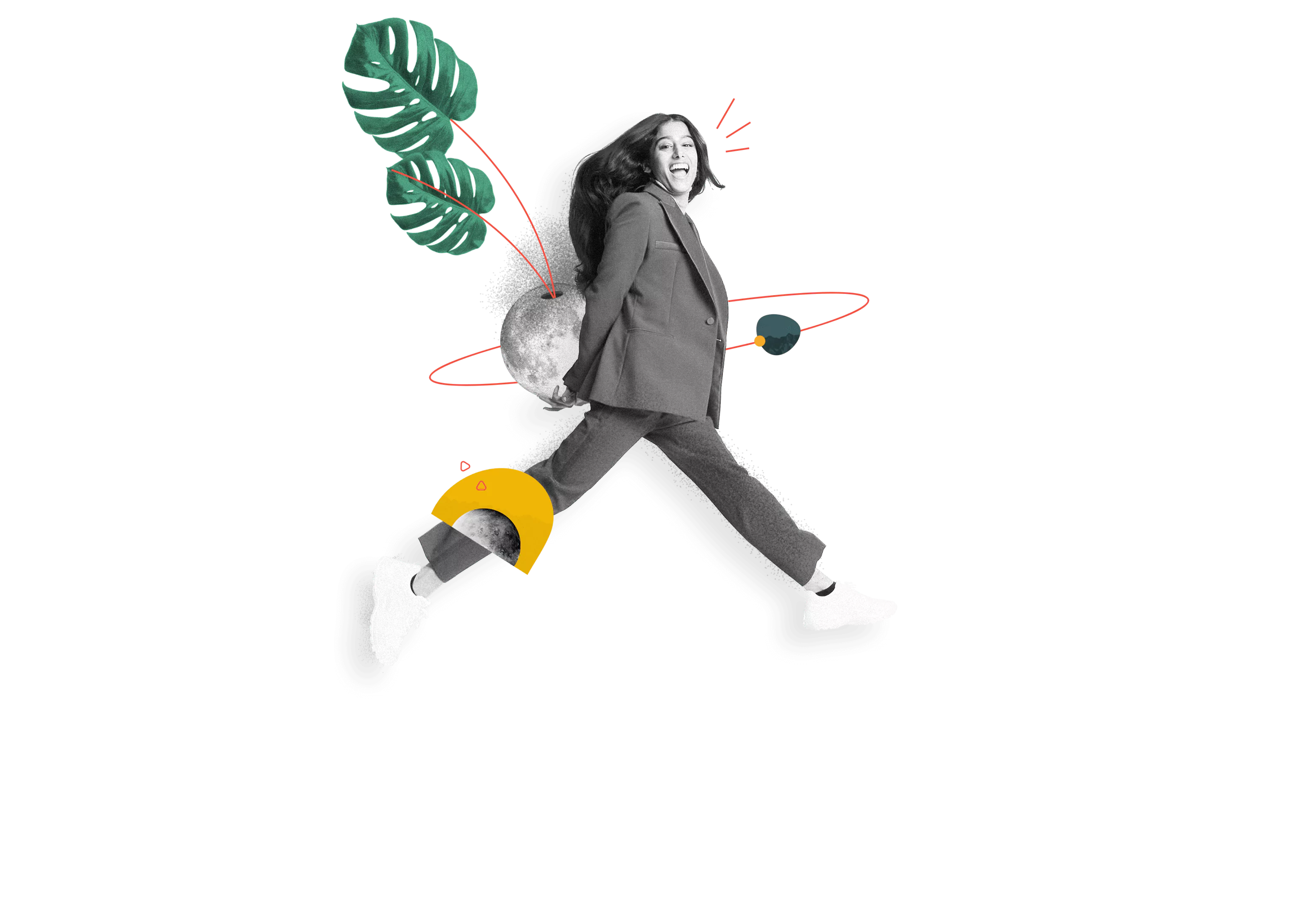 image d'une femme souriante